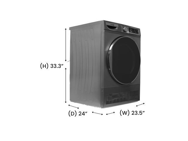 Conserv LUXURY Washer 2.2cf 110V+Condensing Dryer 4cf 220V 2 Year Warranty Europe