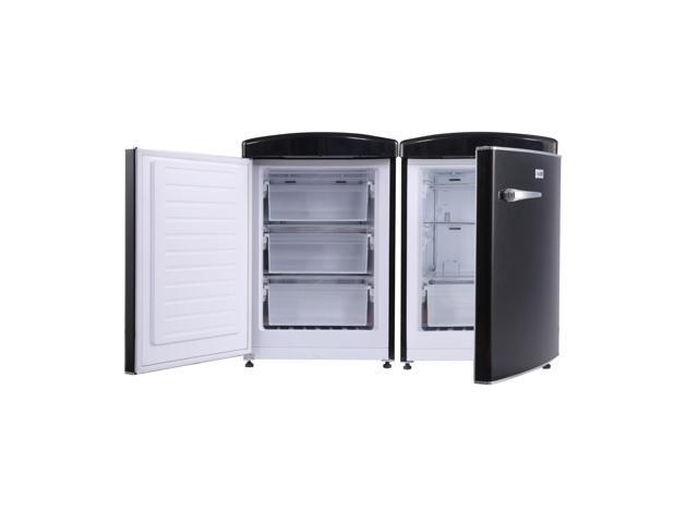 Conserv 3.2cf Retro Mini Refrigerator Freezer Pair Convertible 110V Fast Freezing