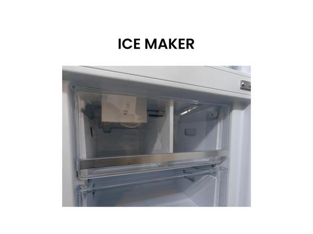 Equator Bottom Mount Refrigerator-Freezer w/ICE MAKER Frost Free Reversible 110V