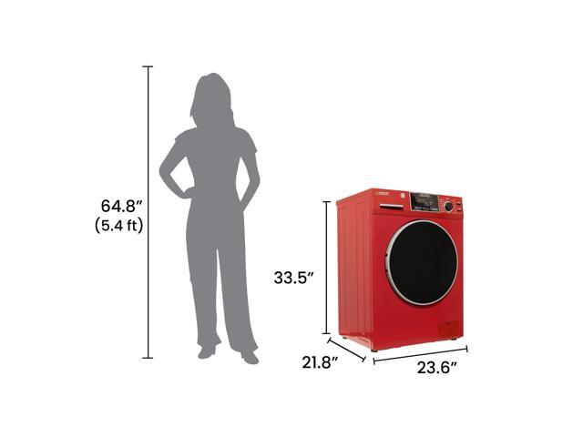 Equator All-in-One Washer Dryer VENTLESS/VENTED PET cycle 1.62cf/15lbs 110V
