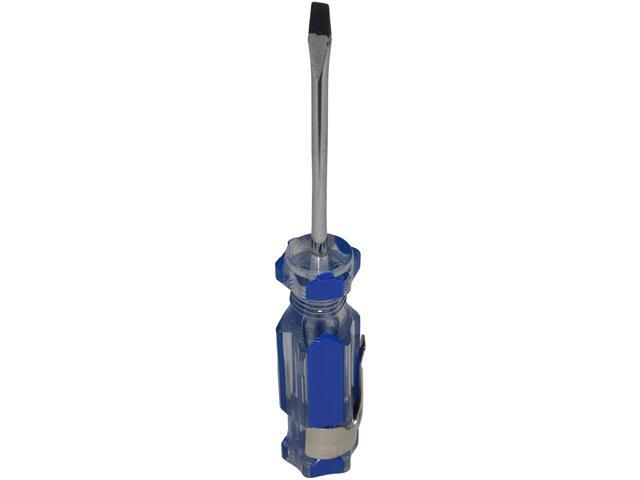 Slotted Pocket Screwdriver 1/8' with Clip, Magnetic Tip
