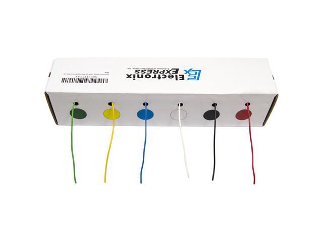 Hook-Up Wire Kit - Stranded Wire, 22 Gauge (Six 25 Foot Spools)