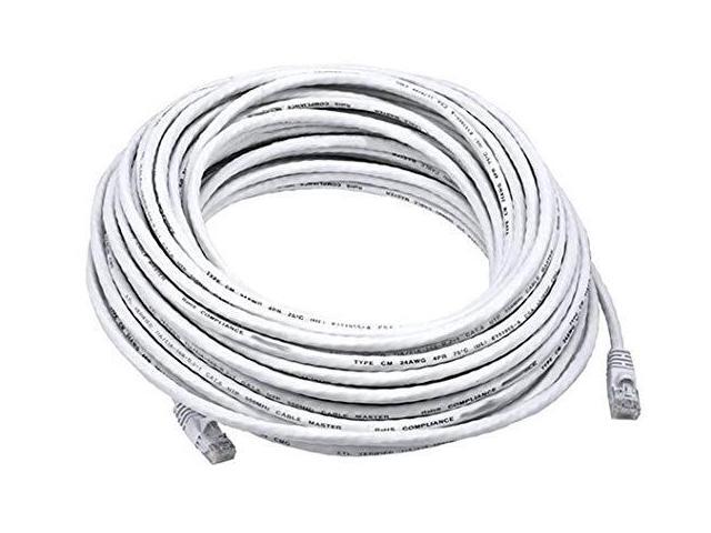 iMBAPrice - Cat5e Molded Network Patch Cable (100 Feet, White)