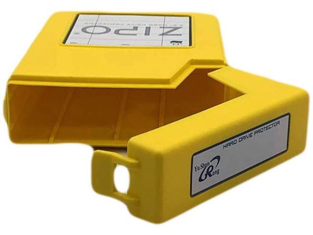 iMBAPrice Zippo 3.5' Stackable Hard Drive Protector Case - 3.5-Inch IDE/SATA HDD Storage Box (Pack of 1) Yellow