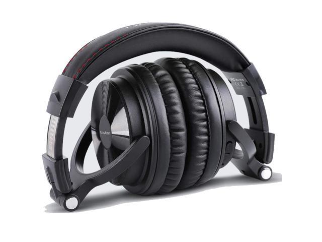 Boytone BT-10BK Wired Over Ear Headphones Studio Monitor & Mixing DJ Stereo Headsets with 50mm Drivers and 1/4 to 3.5mm Audio Jack for Audio Mixer...