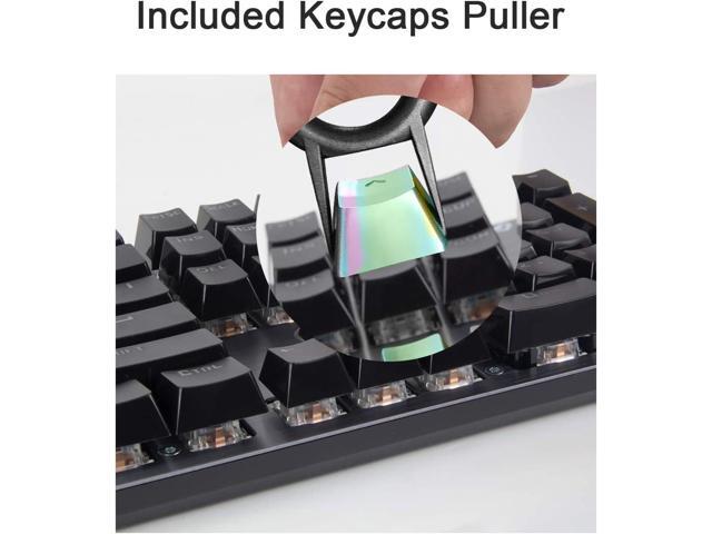 Fitlink FPS & MOBA Gaming Keycaps, Stainless Steel Metal Mechanical Keycap with Key Puller Compatible with Cherry Mx Switch Mechanical Keyboard...