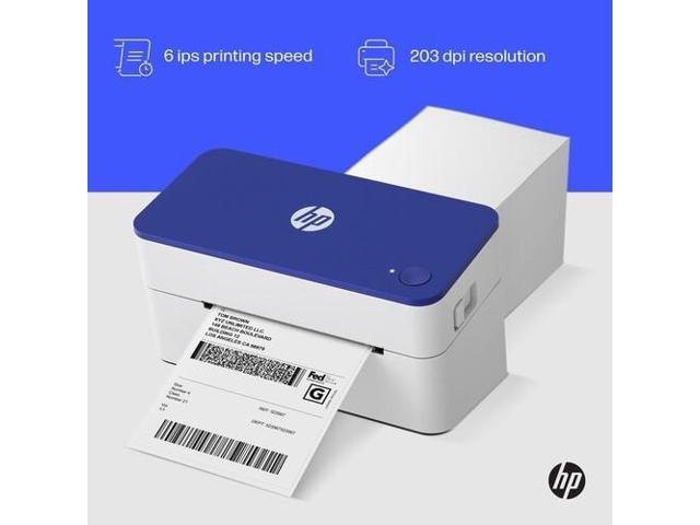 HP - Shipping Label Printer, 4x6 Commercial Grade Direct Thermal - 203 DPI - image 4
