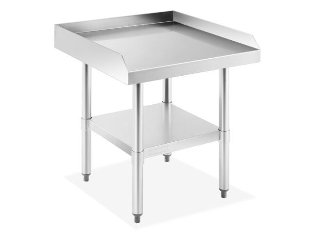 Photos - Kitchen Sink GRIDMANN NSF Stainless Steel Commercial Kitchen Prep & Work Table w/ Backs