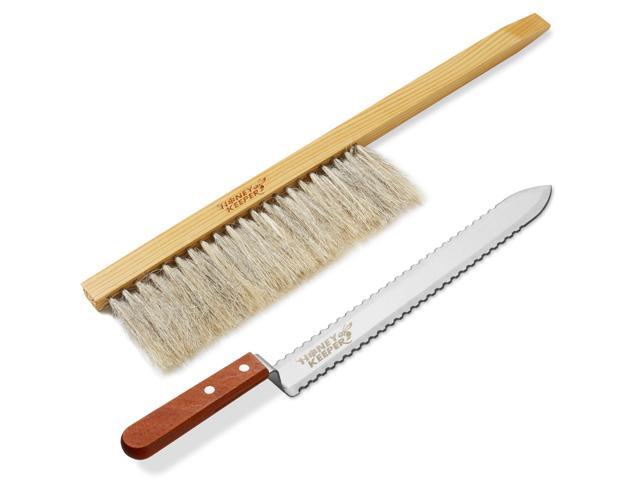 Honey Keeper 12-Piece Beekeeping Tool Kit - Essential Starter Supplies for Beginner Beekeepers