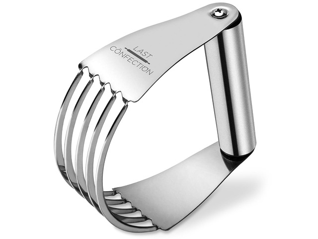 last confection stainless steel pastry blender dough cutter professional flour mixer for pasta, pie crust and cake