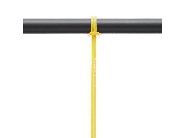 Philosophy Gym Pull Up Assist Band - 1/4' (5-15 lbs), Yellow - Resistance Power Loop Exercise Band