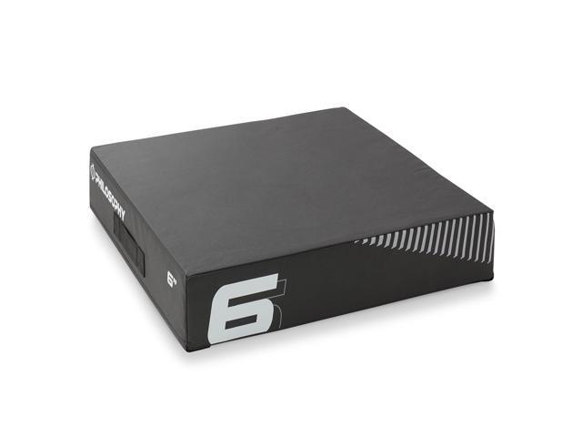 Philosophy Gym Soft Foam Plyo Box - 6', Stackable Plyometric Jump Box for Home Gym, HIIT, Jumps, Step-Ups, Agility and Strength Training