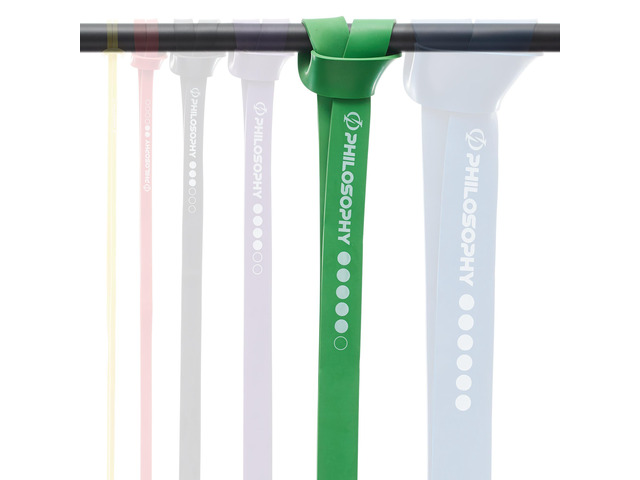 Philosophy Gym Pull Up Assist Band - 1-3/4' (120-175 lbs), Green - Resistance Power Loop Exericse Band