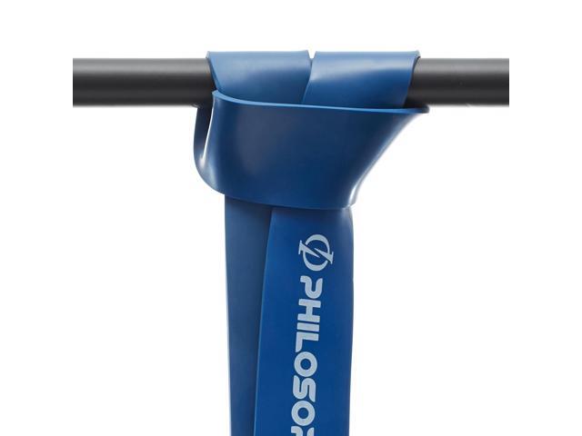Philosophy Gym Pull Up Assist Band - 2-1/2' (175-230 lbs), Blue - Resistance Power Loop Exercise Band