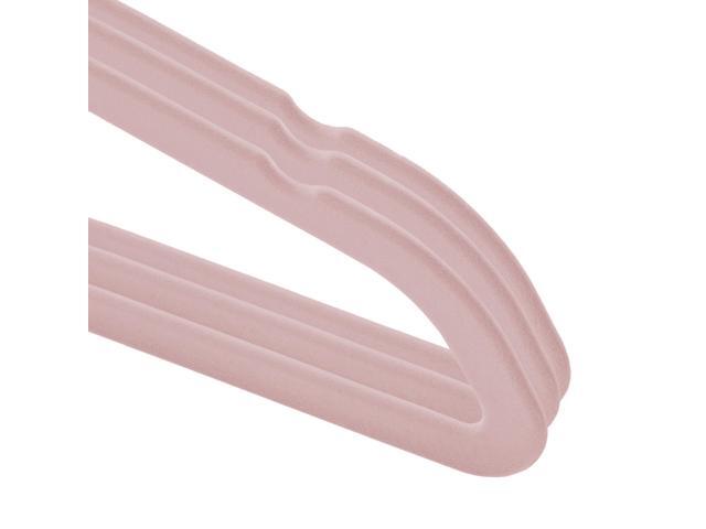 Casafield 50 Velvet Kid's Hangers - 14' Size for Children's Clothes - Light Pink