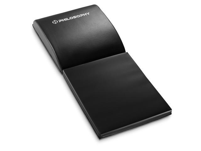 Philosophy Gym Ab Exercise Mat with Tailbone Pad - Sit Up Pad - Abdominal & Core Trainer Wedge