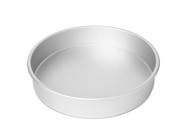 Last Confection 10' x 2' Round Cake Pan, Anodized Aluminum Cake Pan Baking Tin Mold, Professional Bakeware