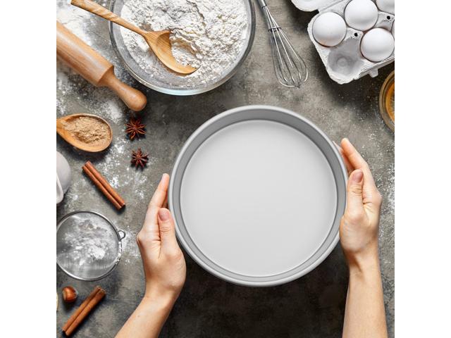 Last Confection 7' x 3' Aluminum Round Cake Pan - Professional Bakeware