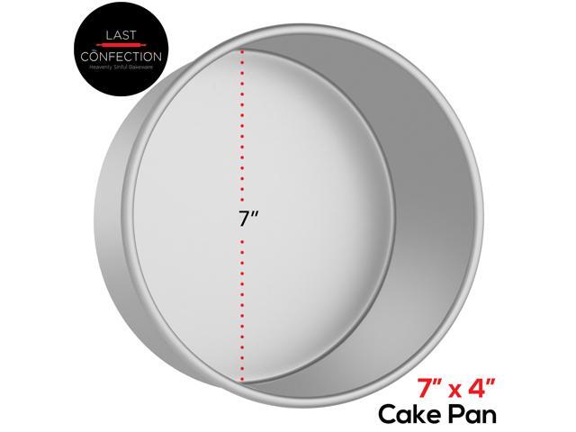 Last Confection 7' x 4' Aluminum Round Cake Pan - Professional Bakeware
