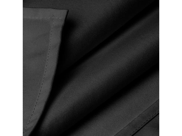 Lann's Linens - 20 Premium 90' x 132' Tablecloths for Wedding / Banquet / Restaurant - Rectangular Polyester Fabric Table Cloths - Black