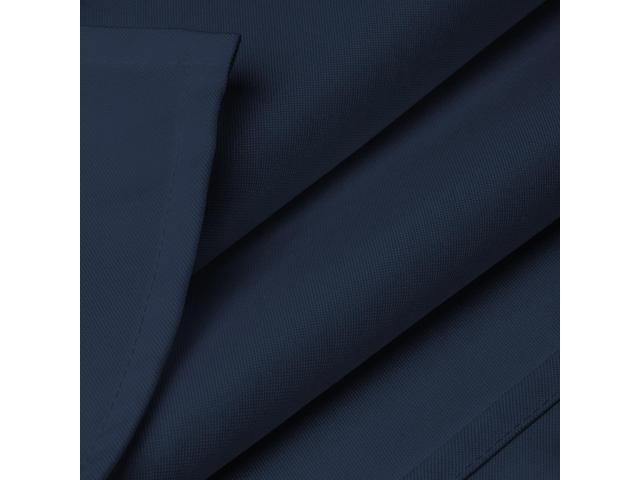 Lann's Linens - 70' x 120' Premium Tablecloth for Wedding / Banquet / Restaurant - Rectangular Polyester Fabric Table Cloth - Navy Blue
