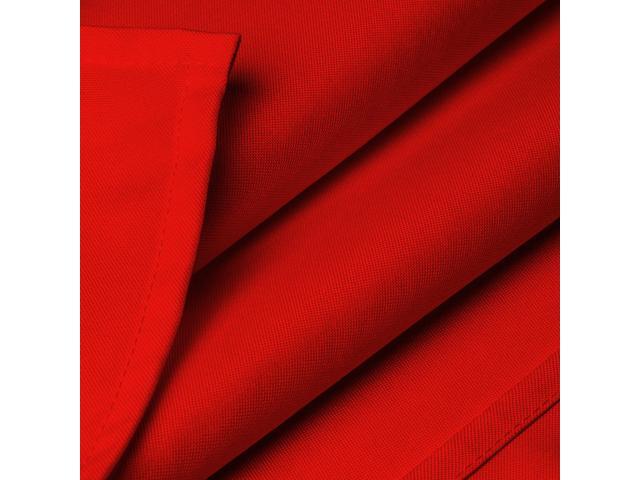 Lann's Linens - 90' x 156' Premium Tablecloth for Wedding / Banquet / Restaurant - Rectangular Polyester Fabric Table Cloth - Red