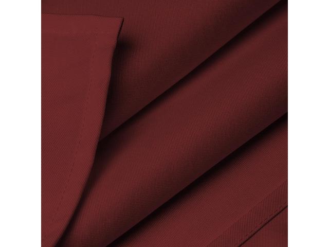 Lann's Linens - 70' x 120' Premium Tablecloth for Wedding / Banquet / Restaurant - Rectangular Polyester Fabric Table Cloth - Burgundy