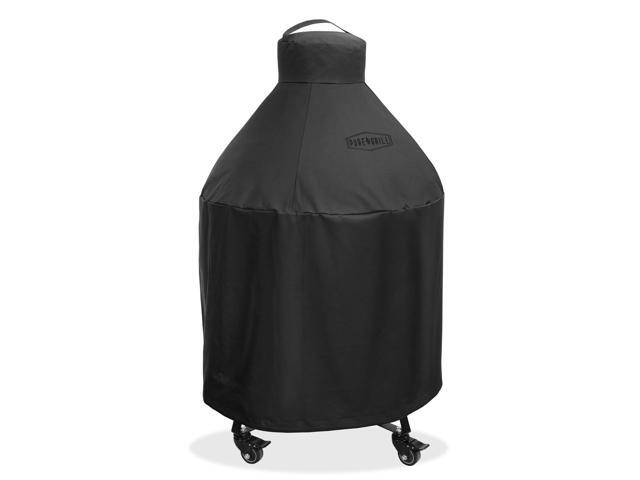 Pure Grill 22-Inch Ceramic Grill Cover - Universal Fit for All Large Kamado Charcoal BBQ Brands - Heavy-Duty, Waterproof, Fade Resistant Fabric...