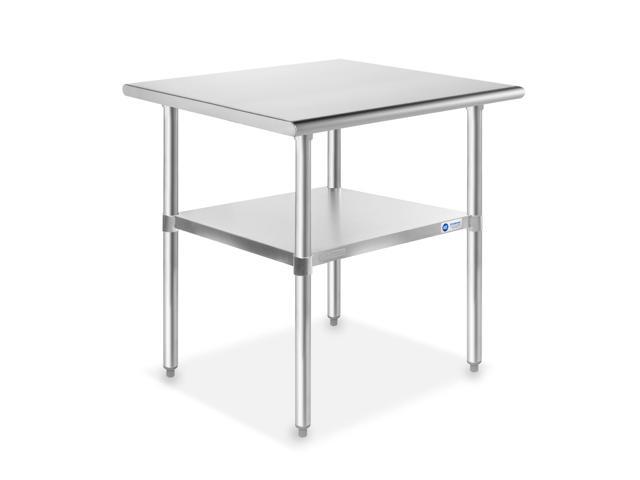 Photos - Kitchen Sink GRIDMANN NSF Stainless Steel Commercial Kitchen Prep & Work Table - 30 in.