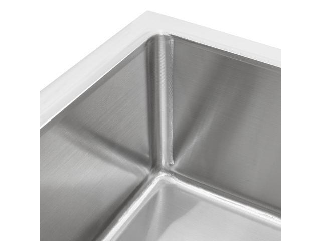 GRIDMANN Stainless Steel Floor Mop Sink - 19' x 22' x 12', NSF Certified