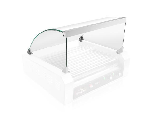 Olde Midway Glass Cover ONLY for Hot Dog 11 Roller Grill Cooker Machine - Replacement or Upgrade