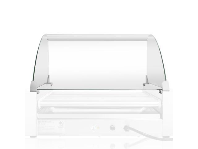 Olde Midway Glass Cover ONLY for Hot Dog 11 Roller Grill Cooker Machine - Replacement or Upgrade