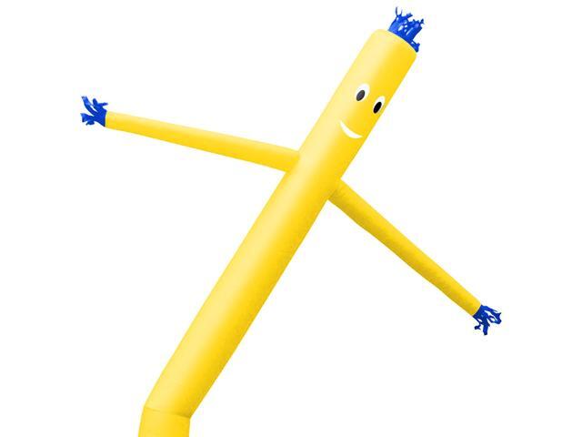 Cloud 9 Inflatable Wacky Waving Tube Man, Yellow 20 ft Dancing Air Puppet with Flailing Arms