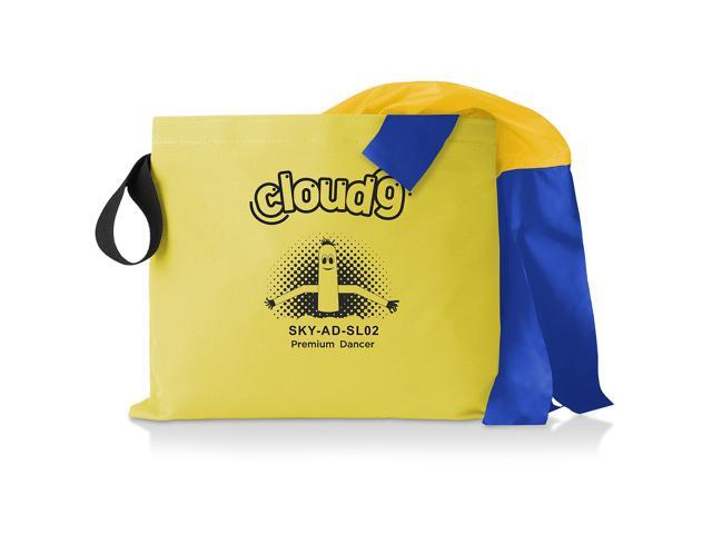 Cloud 9 Inflatable Wacky Waving Tube Man, Yellow 20 ft Dancing Air Puppet with Flailing Arms