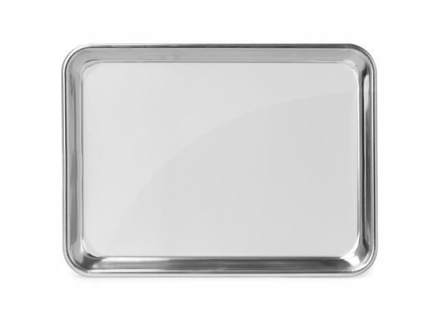GRIDMANN 9' x 13' Commercial Grade Aluminum Cookie Sheet Baking Tray Jelly Roll Pan Quarter Sheet - 6 Pans