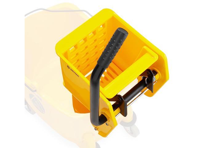 Side Press Wringer Replacement for Dryser Branded Commercial Mop Bucket, 26 and 33 qt.- Yellow