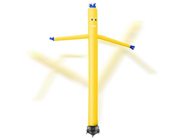 Cloud 9 Inflatable Wacky Waving Tube Man with Blower, Yellow 20 ft Dancing Air Puppet with Flailing Arms