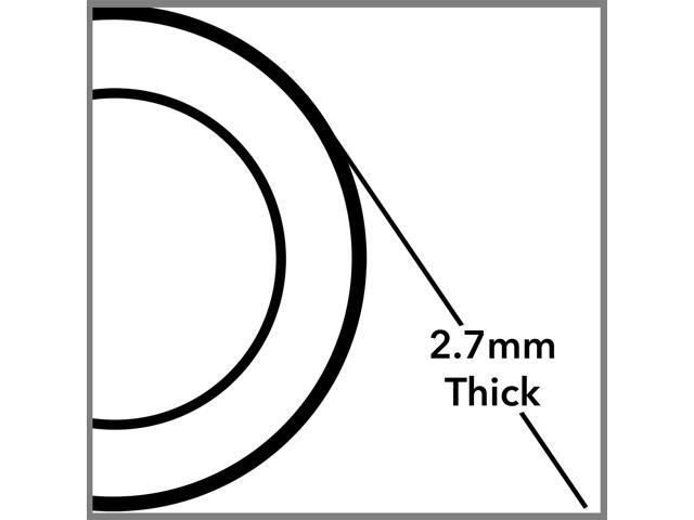 Sure-Max 6 Rolls Heavy-Duty Shipping & Packing Tape (2' x 120 yard/360' each) - Moving & Adhesive Carton Sealing - 2.7mil Clear