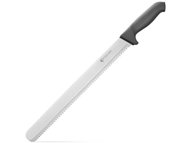 KUTLER Professional 14-Inch Bread Knife and Cake Slicer with Serrated Edge - Ultra-Sharp Stainless Steel Cutlery