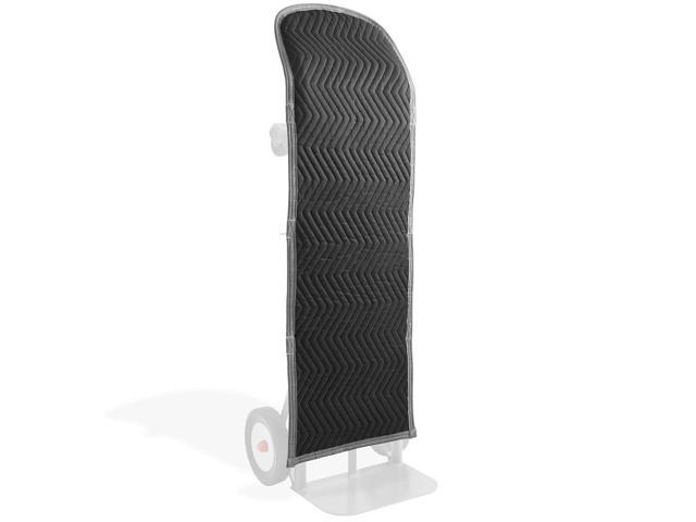 Sure-Max Heavy Duty Round Top Hand Truck Dolly Cover, Woven Cotton/Polyester, 50' x 16', Black