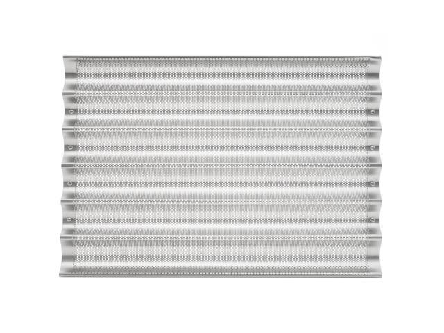 GRIDMANN 18' x 26' Commercial 6 Count Long Aluminum Baguette Pan, Perforated French Bread Loaf Baking Pan