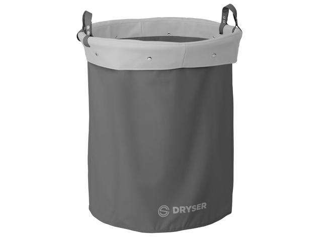 Dryser Round Replacement Commercial Laundry Heavy-duty Canvas Liner for Model 290R Gray
