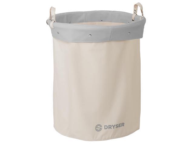 Dryser Round Replacement Commercial Laundry Heavy-duty Canvas Liner for Model 290R White
