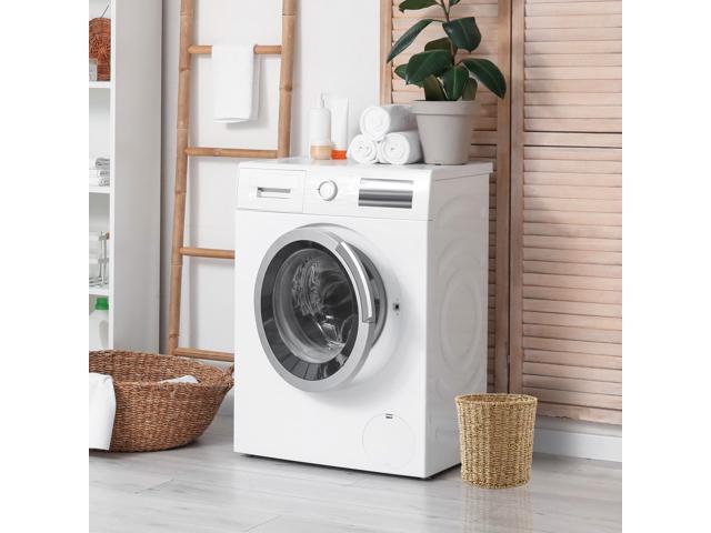 Casafield Seagrass Waste Basket - Natural, Woven Trash Can for Bathroom, Bedroom, Laundry Room, Home Office