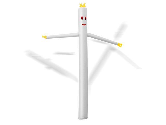 Cloud 9 Inflatable Wacky Waving Tube Man, White 20 ft Dancing Air Puppet with Flailing Arms