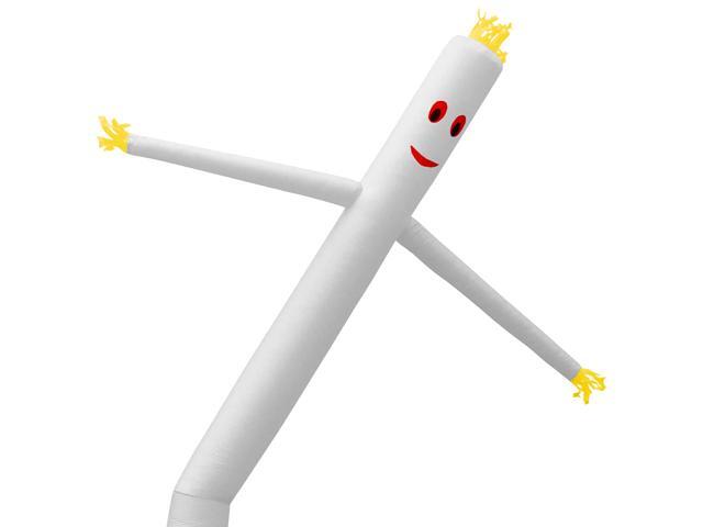 Cloud 9 Inflatable Wacky Waving Tube Man, White 20 ft Dancing Air Puppet with Flailing Arms