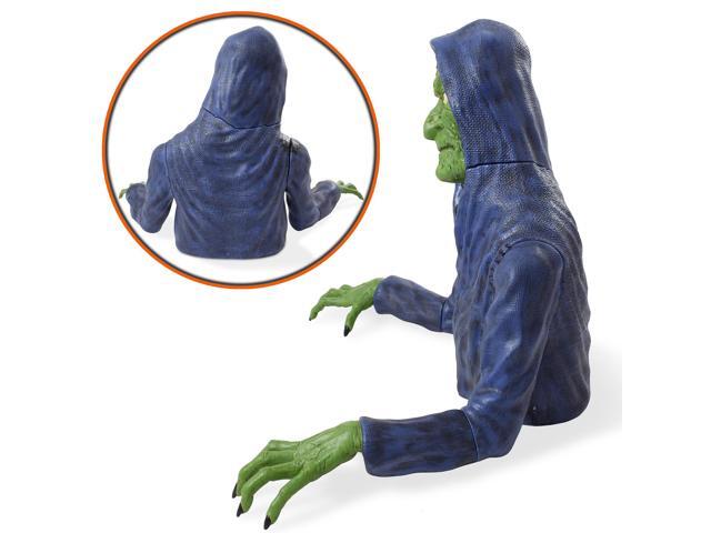 BOO BOX 36' Groundbreaking Witch - Scary Outdoor Halloween Decorations for Porch or Yard