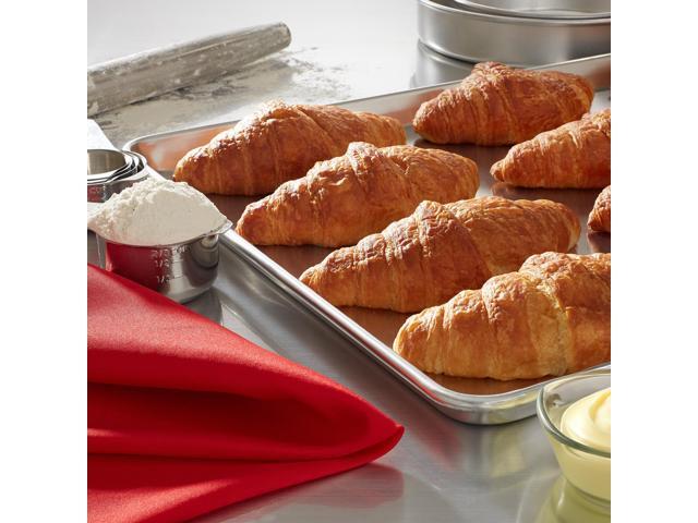 Last Confection 18' x 26' Commercial Grade Baking Sheet Pans, 12 Pack - Aluminum Full-Size Rimmed Cookie Sheet Trays