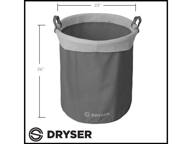 Dryser Round Replacement Commercial Laundry Heavy-duty Canvas Liner for Model 290R Gray