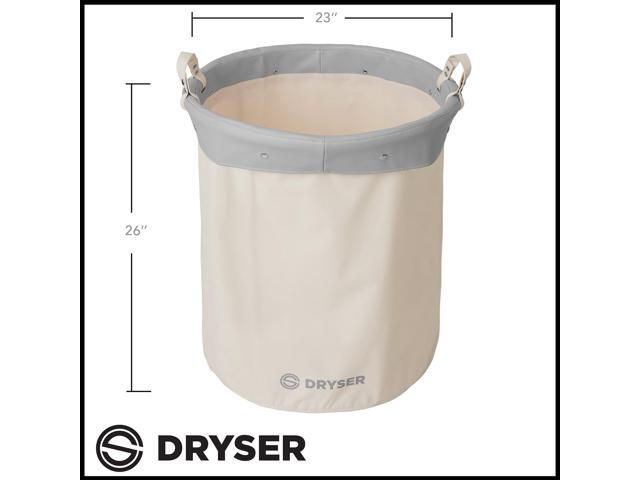 Dryser Round Replacement Commercial Laundry Heavy-duty Canvas Liner for Model 290R White